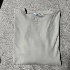 UNIQLO U エアリズムコットンオーバーサイズ Tシャツ　 L ベージュ