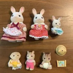 最終値下げ⭐️シルバニアファミリー⭐️6匹セット⭐️おまけ付き⭐️お値下げ交渉OK
