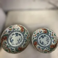 有田焼　壽山窯　金彩松竹梅文　大皿と中皿　2枚