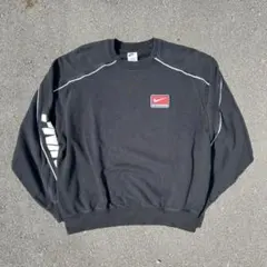 【極希少】NIKE SHOE DOG スウェット 黒 L センターロゴ 背面ロゴ