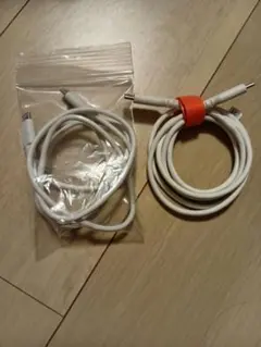 ホワイト 充電ケーブル typeCtoC