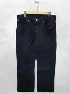 Levi's 501 501-0165 後染めブラック デニムパンツ W33