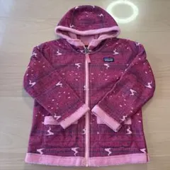 patagonia フリースジャケット 5T ピンク