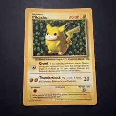 英語版ポケモンカード プロモカード Pikachu 光沢あり