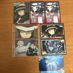 鬼滅の刃　コレクターズ　ウエハースカード　デコステッカー　鬼舞辻無惨　累　魘夢