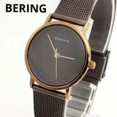 BERING ブラウン クォーツ レディース腕時計 385のサムネイル