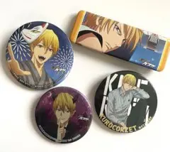 黒子のバスケ 黄瀬 缶バッジ ホログラム 黄瀬涼太