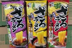 五木食品　ざる　冷し　冷やし　つけ　ラーメン　麺　麺類　たれ付　２人前　３袋　⑥のサムネイル