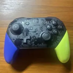 純正 Nintendo Switch Proコントローラー スプラ3 プロコン