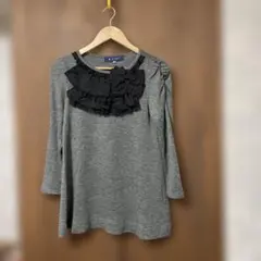 M’S GRACY ⭐︎24年モデル ✨美品✨刺繍入りチュニックカットソー M'S GRACY ⭐︎24年モデル ✨美品✨刺繍入りチュニックカットソー