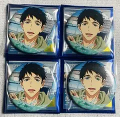 Free!DF 山崎宗介 ラメキーホルダー 、 RW 缶バッジ - メルカリ