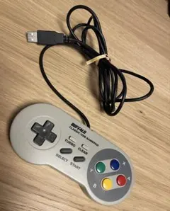 BUFFALO クラシックUSBゲームパッド BSGP801 SFC風
