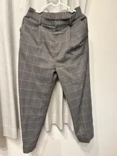URBAN RESEARCH DOORS チェック柄スラックス