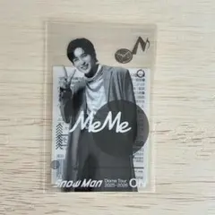 SnowMan　ツアーグッズ　クリアステッカー　目黒蓮　シール