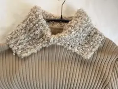 BEAMS BOY つけ襟　モヘア