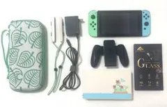 【中古品】Nintendo Switch あつまれ どうぶつの森セット＋α