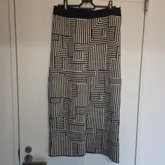 アメリカンホリック　幾何学模様タイトスカート Lサイズ
