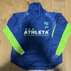ATHLETA ピステ・ウィンドブレーカー ネイビー/グリーン　ジュニア　140