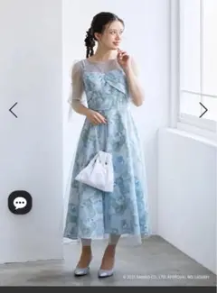 ⚠︎今週で取り下げ【新品未使用】Aimer 花柄ロングドレス AIMER（エメ