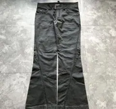 opium Nubian archive coated flare denim - メルカリ