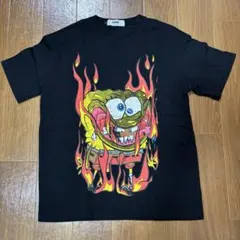 pl@yer SpongeBob グラフィック Tシャツ ブラック　Lサイズのサムネイル