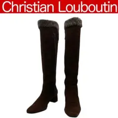 Christian Louboutin ロングブーツ 36.5 ヒール4.5cmのサムネイル