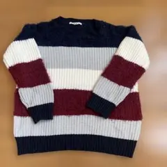 Cutie Blonde ボーダーニットセーター