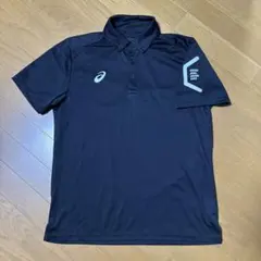 asicsポロシャツ　XL アシックス　ブラックのサムネイル
