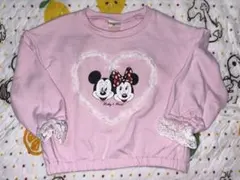 ミッキー ミニー トレーナー パンツセット 100センチ