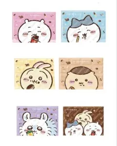 ちいかわ　ロッテ　セブンイレブン　A5マルチケース　全6種コンプリートセット