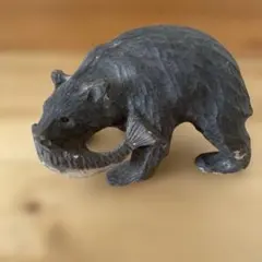 昭和レトロ 木彫り熊　北海道木彫りクマのサムネイル