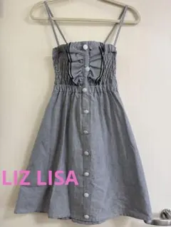 LIZ LISA グレー キャミワンピース リズリサ