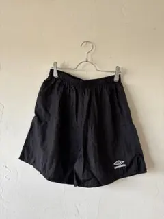 90's UMBRO ナイロンハーフパンツ パキスタン製　アンブロ