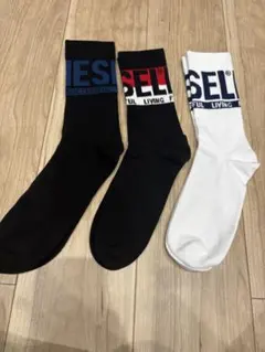 DIESEL ソックス 3足セット25-28cmのサムネイル