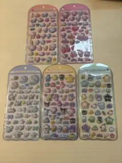 コットンパフィー　サンリオ　3枚セット