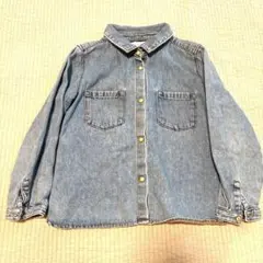 ZARA ザラ　デニム長袖シャツ 3-4歳
