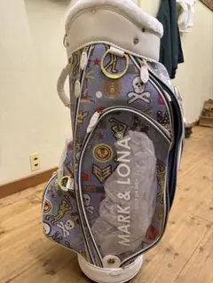 MARK&LONA キャディバッグ グラフィック柄 フード無 ストラップ無