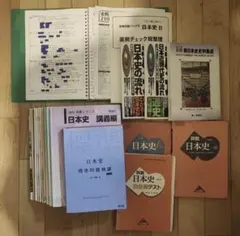 日本史 教科書 参考書 セットのサムネイル