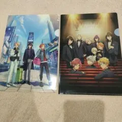 2枚セット　クリアファイル　あんさんぶるスターズ　前売り特典