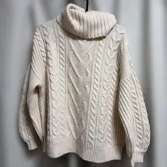 INGNI ニット ざっくり アクリル タートルネック ガーリー 量産型