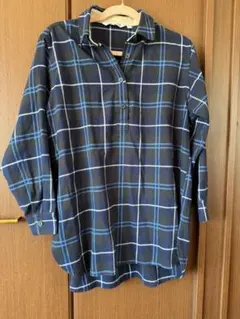 即購入OK！ユニクロ　JW ANDERSON ネイビー ネルシャツMサイズ