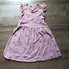 130cm H&M ワンピース　コットン100%