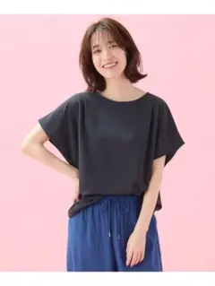 新品未使用　anyfam さらさらDRYブラウス　M スミクロのサムネイル