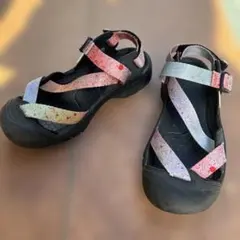 KEEN ゼラポート2 25cm マルチ×ブラック