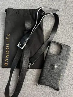 BANDOLIER バンドリヤー　iPhone13 Pro ケース　ブラック