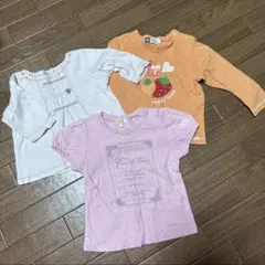 90cm トップス 3着セットのサムネイル