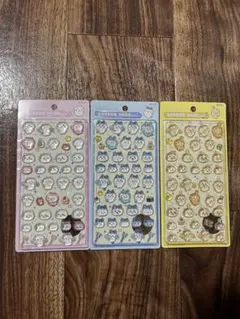 【正規品】 ちいかわ ボンボンドロップシール 3枚セット