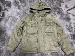 本日限定セール！【美品】AVIREX ジャケット　中綿ブルゾン　カーキ　Mサイズ