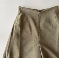 ＊オリーブブラウン キュロットパンツ