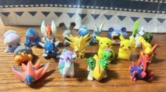 ポケットモンスター　ポケモンキッズ　指人形　18体セット